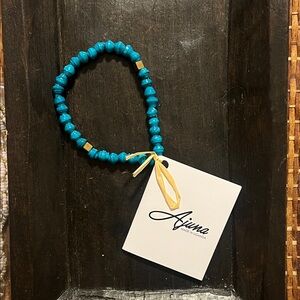 Ajuna Turquoise Beaded Stretch Bracelet